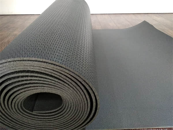 单面凹发泡橡胶减震垫板