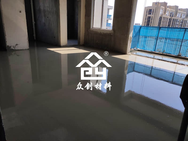 融创江滨之城浇筑厚层水泥基自流平砂浆 融创江滨之城浇筑厚层水泥基自流平砂浆