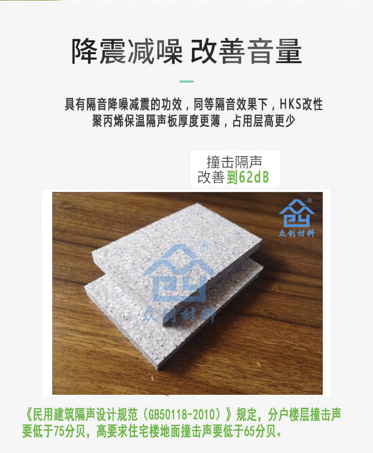 HKS改性聚丙烯保温隔声板8